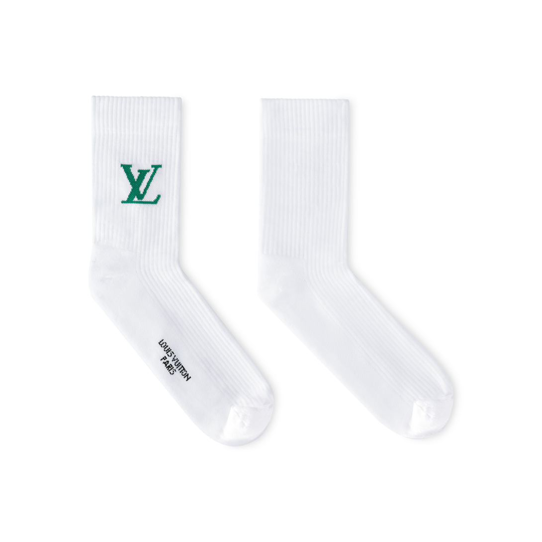 Louis Vuitton ロゴソックス ホワイト Only LV Socks S00 - Accessories | LOUIS VUITTON